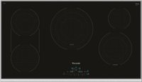 Thermador - Masterpiece Series 36" Built-In Electric Cooktop with 5 elements - Black - Front_Zoom