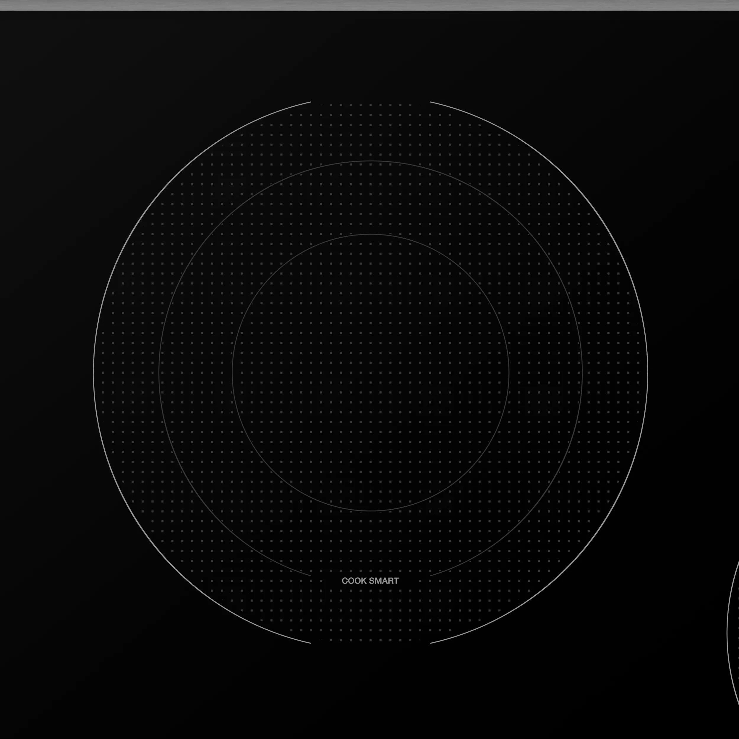Alt View 12. Thermador - Masterpiece Series 36" Built-In Electric Cooktop with 5 elements - Black.