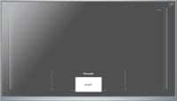 Thermador - Freedom Series 36" Built-In Electric Induction Cooktop with 6 elements, Wifi and Frame - Dark Gray - Front_Zoom