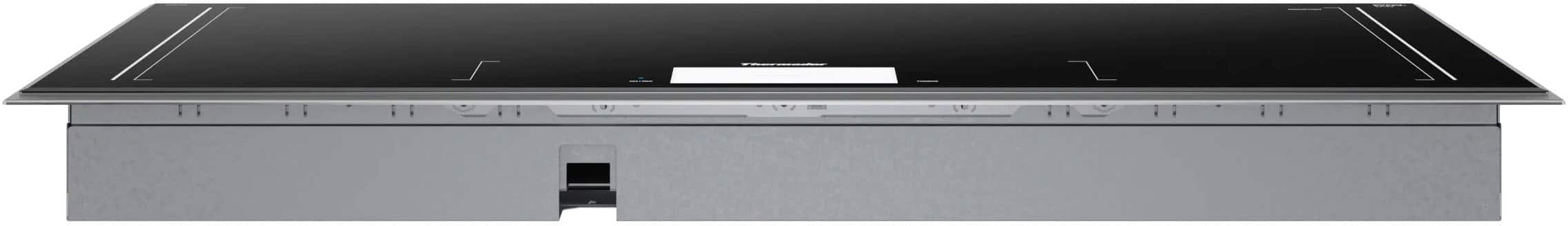 Alt View 12. Thermador - Freedom Series 36" Built-In Electric Induction Cooktop with 6 elements, Wifi and Frame - Dark Gray.