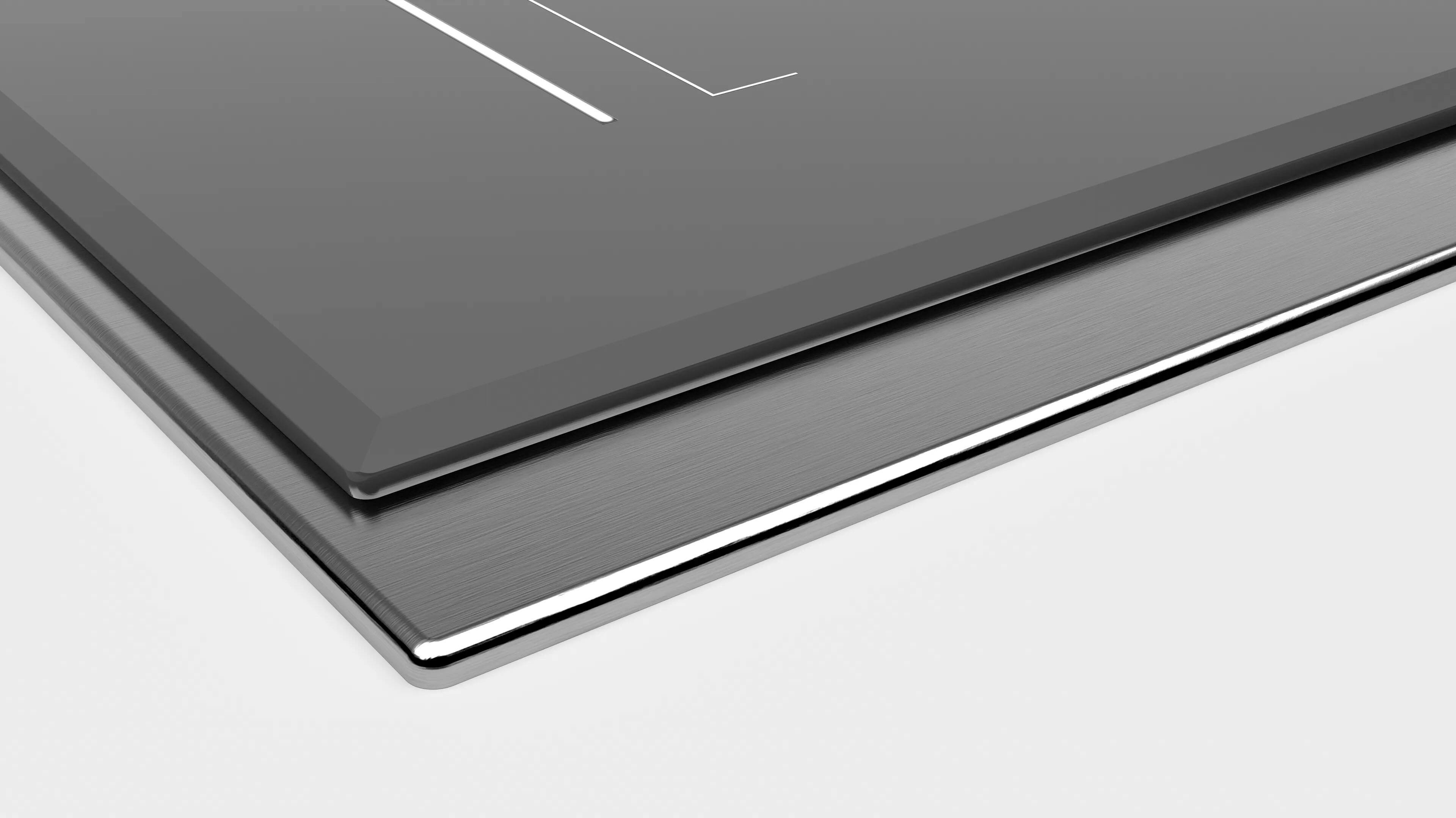 Alt View 15. Thermador - Freedom Series 36" Built-In Electric Induction Cooktop with 6 elements, Wifi and Frame - Dark Gray.