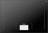 Thermador - Freedom Series 30" Built-In Electric Induction Smart Cooktop with 5 Elements and Frameless Design - Dark Gray