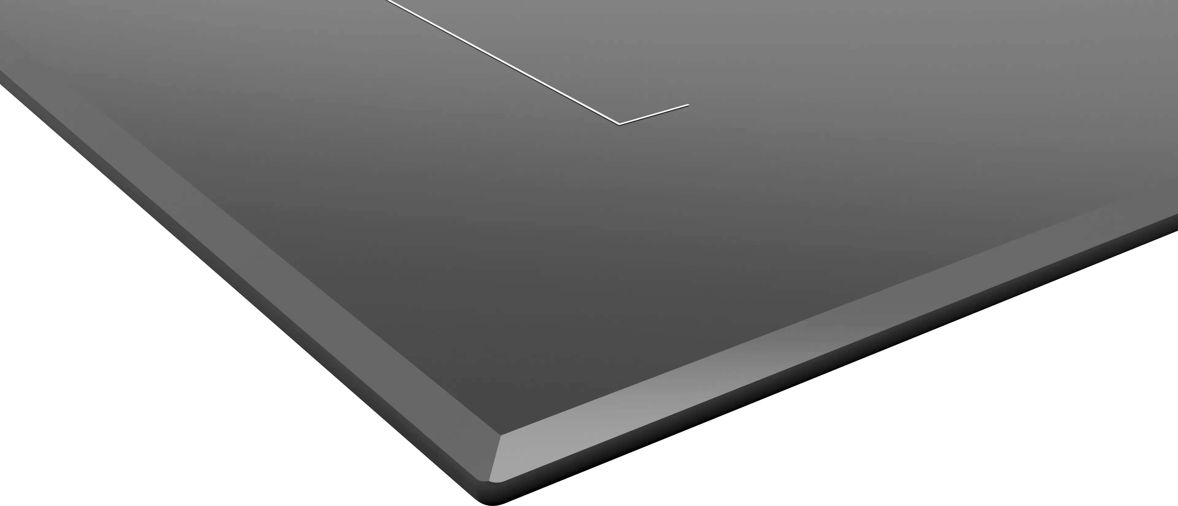 Alt View 15. Thermador - Freedom Series 30" Built-In Electric Induction Cooktop with 5 elements, Wifi and Frameless Design - Dark Gray.