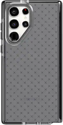 Front. Tech21 - EvoCheck Case for Samsung GS22 Ultra - Black.