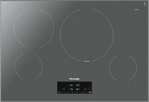 Thermador - Masterpiece Series 30" Built-In Electric Induction Cooktop with 4 elements and Frameless Design - Silver - Front_Zoom