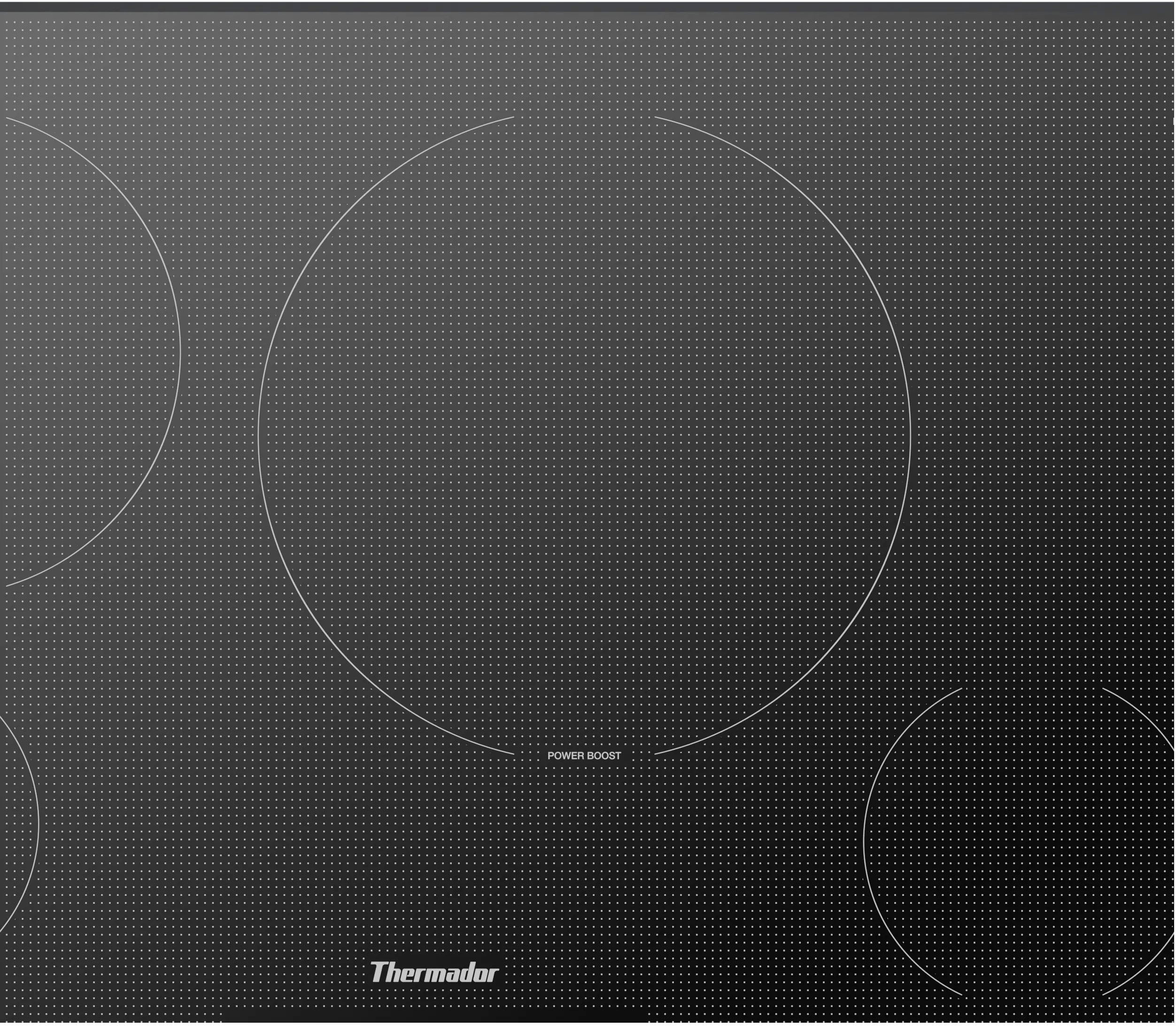 Alt View 13. Thermador - Masterpiece Series 30" Built-In Electric Induction Cooktop with 4 elements and Frameless Design - Silver.