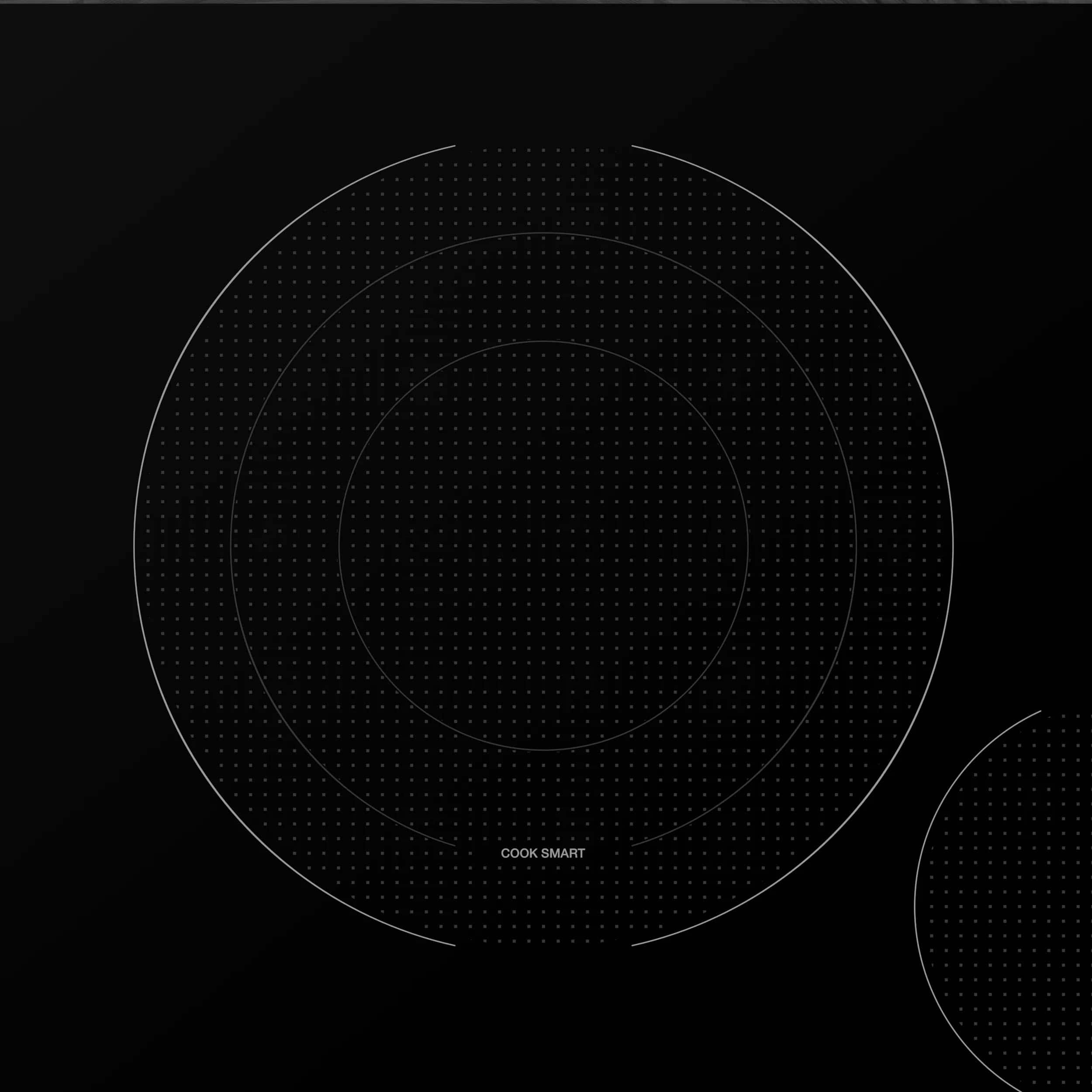 Alt View 11. Thermador - Masterpiece Series 30" Built-In Electric Cooktop with 4 elements - Black.