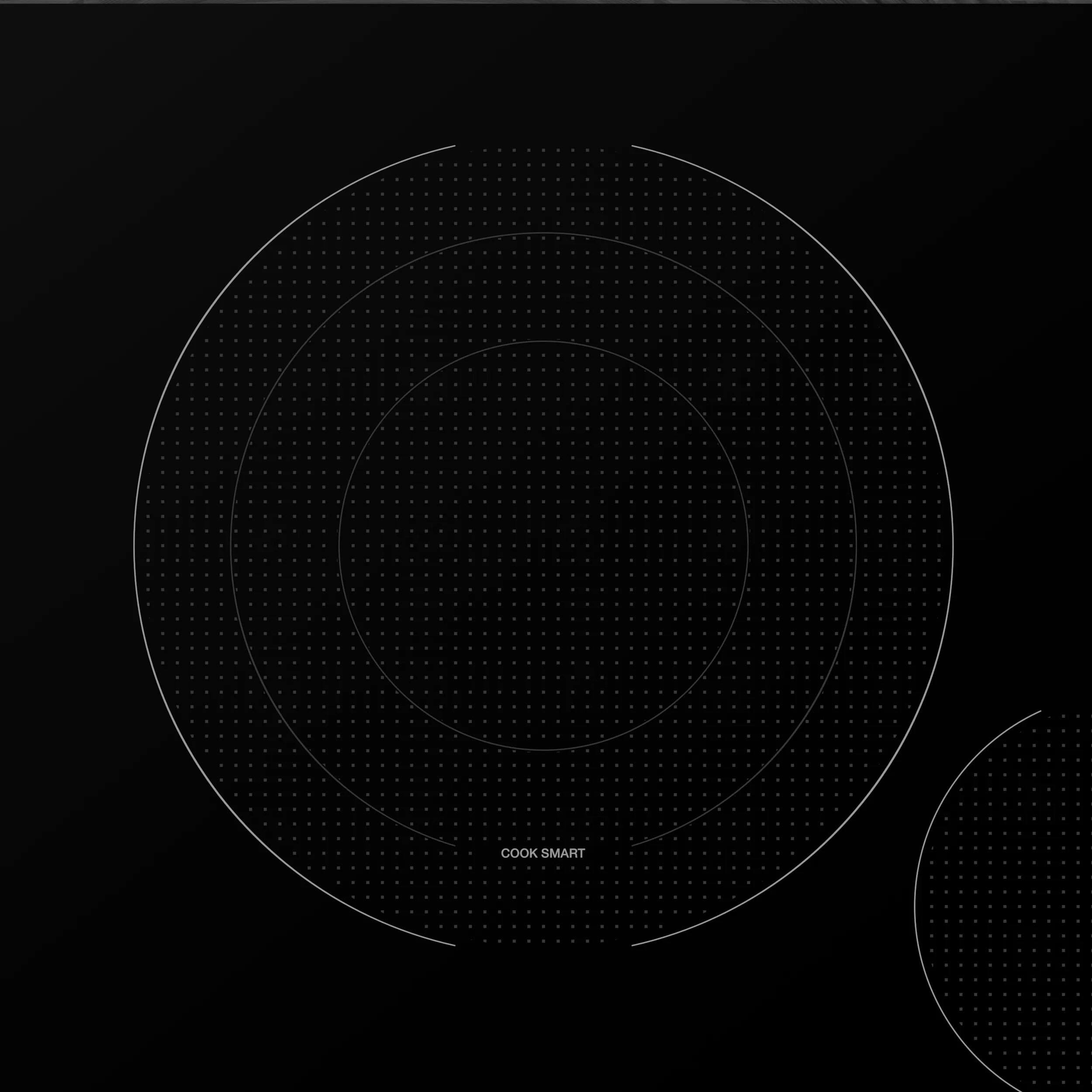 Alt View 11. Thermador - Masterpiece Series 30" Built-In Electric Cooktop with 4 elements - Black.