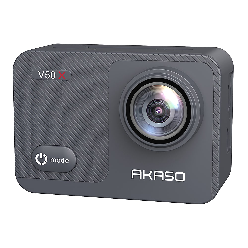 Angle. AKASO - V50X 4K Waterproof Action Camera with Remote.