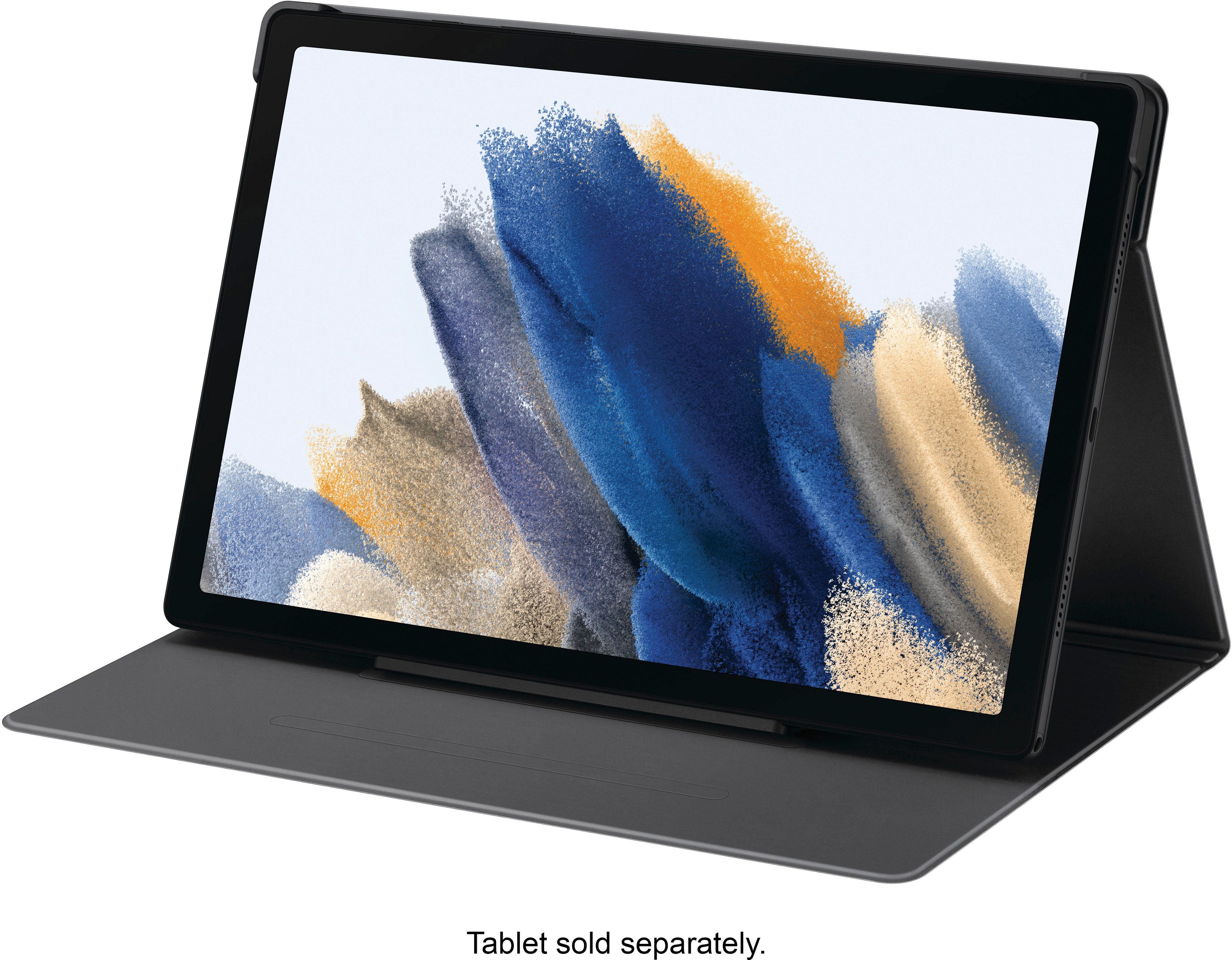 Samsung Galaxy Tab A8 Book Cover Gray Ef Bx0pjeguj Best Buy