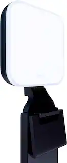 Angle. Logitech - Litra Glow Premium LED Streaming Light with TrueSoft, Adjustable mount and Desktop app control for PC/Mac - Graphite.