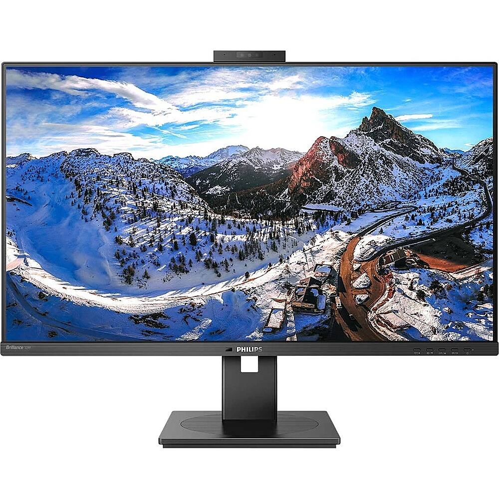 Philips - 329P1H 31.5" IPS WLED 4K UHD Adaptive Sync Monitor (DisplayPort, USB, HDMI) - Textured Black