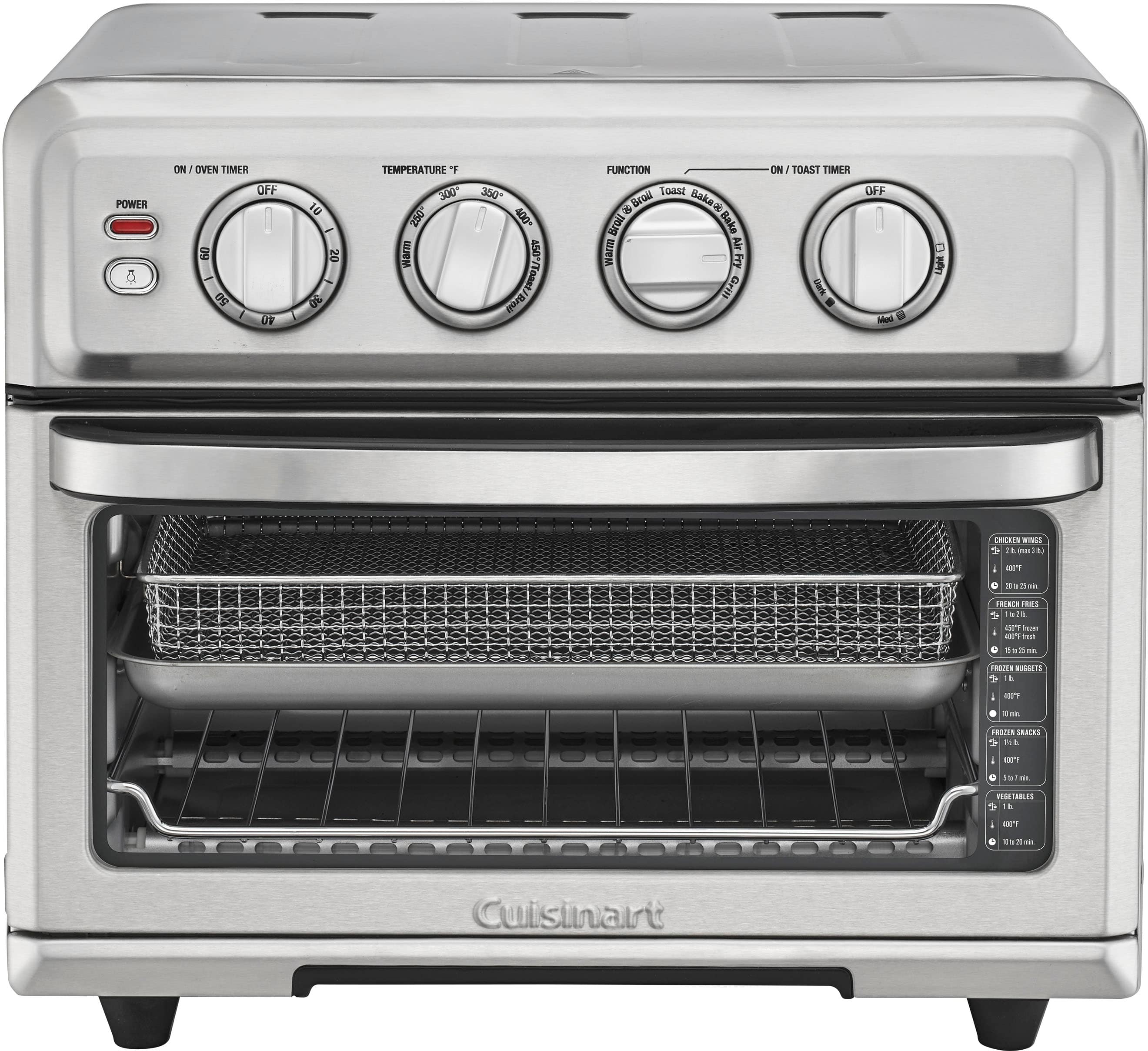 Cuisinart Digital AirFryer Toaster Oven, Silver