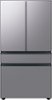Samsung - Bespoke 29 cu. ft 4-Door French Door Refrigerator with Beverage Center - Stainless steel