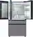Alt View 14. Samsung - BESPOKE 29 cu. ft. 4-Door French Door Smart Refrigerator with Beverage Center - Stainless Steel.