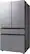 Alt View 16. Samsung - BESPOKE 29 cu. ft. 4-Door French Door Smart Refrigerator with Beverage Center - Stainless Steel.