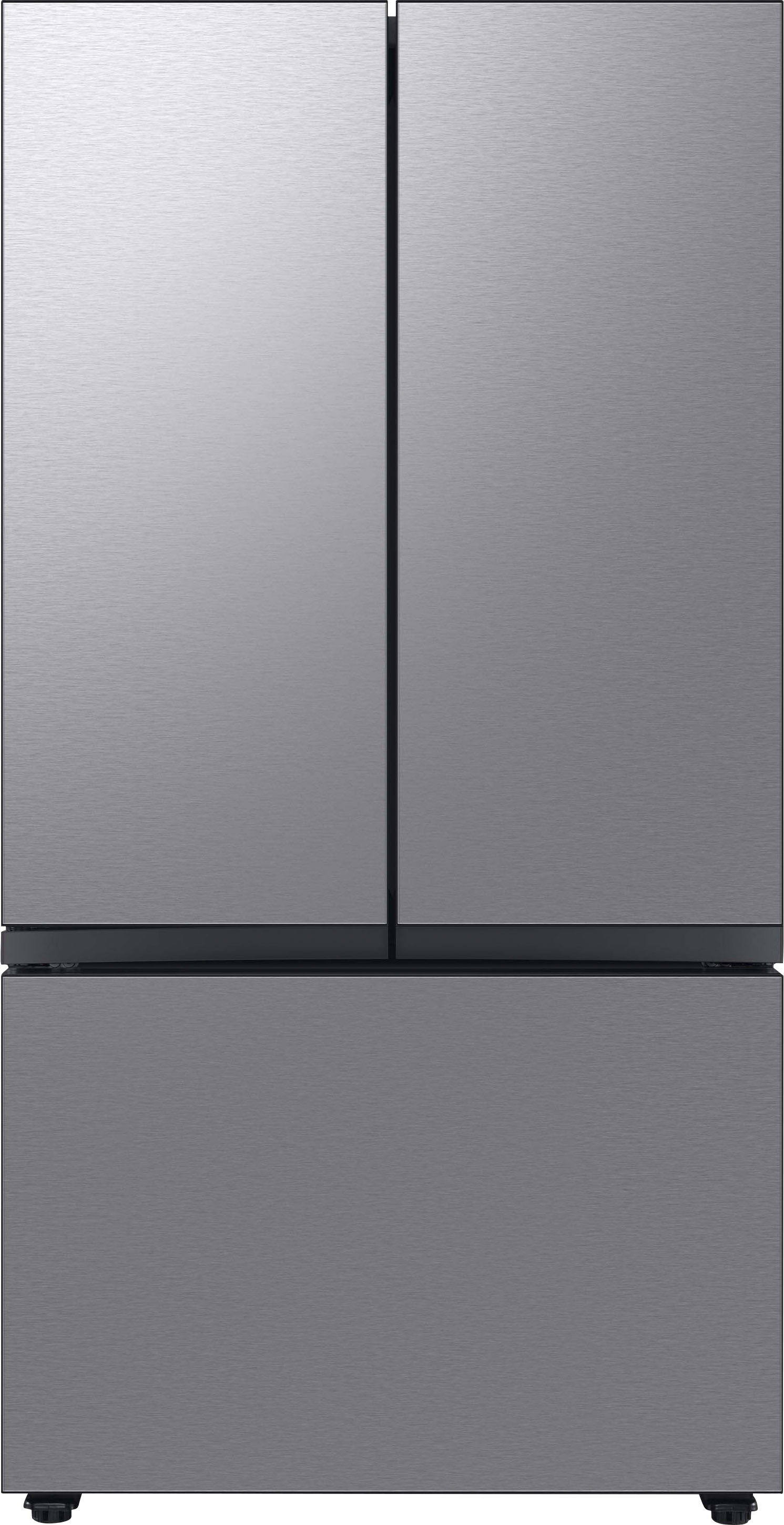 Samsung BESPOKE 30 cu. ft. 3-Door French Door Smart Refrigerator with  Beverage Center Stainless Steel RF30BB6600QL/AA - Best Buy