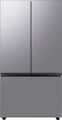 Samsung - 36 in. Wide BESPOKE 30 cu. ft. 3-Door French Door Smart Refrigerator with Beverage Center - Stainless Steel