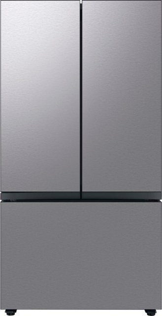 Samsung Mega Capacity 30.5-cu ft Smart French Door Refrigerator with Dual  Ice Maker (Matte Black Stainless) ENERGY STAR in the French Door  Refrigerators department at