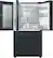 Alt View 14. Samsung - BESPOKE 29 cu. ft. 4-Door French Door Smart Refrigerator with Family Hub - Matte Black steel.