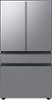 Samsung - Bespoke 23 cu. ft. Counter Depth 4-Door French Door Refrigerator with AutoFill Water Pitcher - Stainless steel