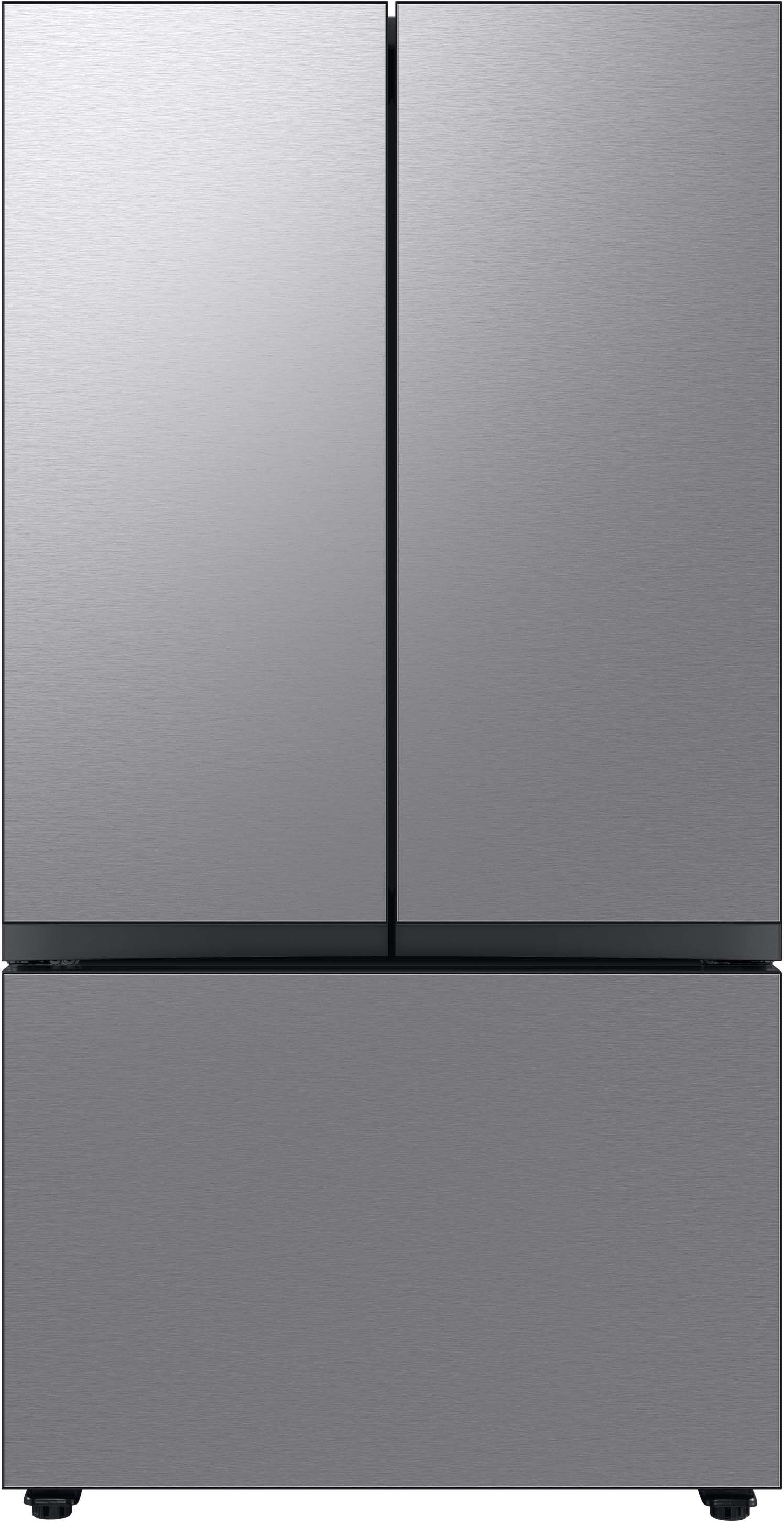 Samsung – Bespoke 30 cu. ft 3-Door French Door Refrigerator with AutoFill Water Pitcher – Stainless steel