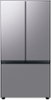 Samsung - BESPOKE 30 cu. ft. 3-Door French Door Smart Refrigerator with AutoFill Water Pitcher - Stainless Steel