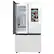 Alt View 14. Samsung - BESPOKE 24 cu. ft 3-Door French Door Counter Depth Smart Refrigerator with Family Hub - Custom Panel Ready.
