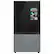 Angle. Samsung - BESPOKE 24 cu. ft. French Door Counter Depth Smart Refrigerator with Family Hub - Custom Panel Ready.