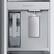Alt View 16. Samsung - BESPOKE 24 cu. ft. French Door Counter Depth Smart Refrigerator with Family Hub - Custom Panel Ready.