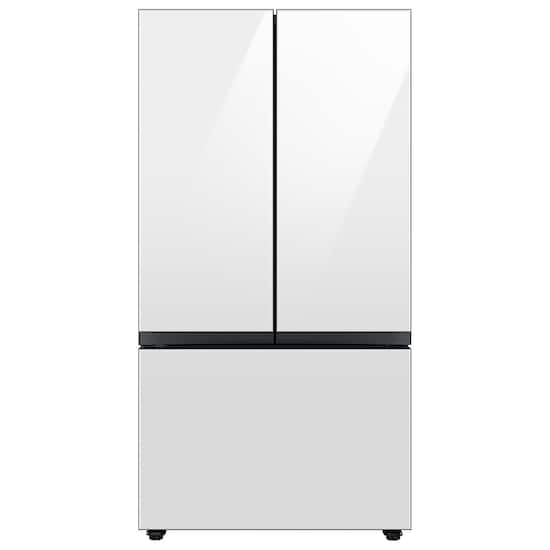 Samsung BESPOKE 30 cu. ft. French Door Smart Refrigerator with AutoFill  Water Pitcher White Glass RF30BB620012/AA - Best Buy