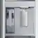 Alt View 16. Samsung - BESPOKE 24 cu. ft. 3-Door French Door Counter Depth Smart Refrigerator with Family Hub - Gray Glass.