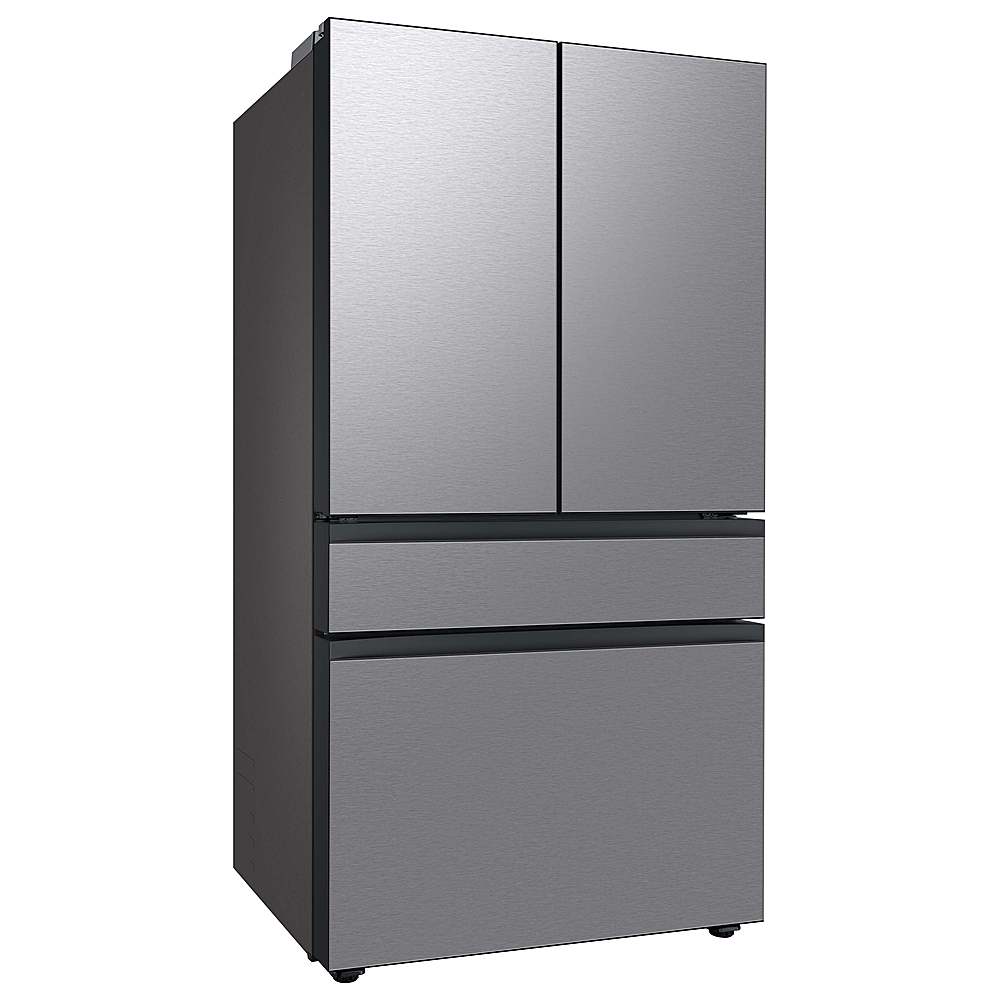 Alt View 11. Samsung - BESPOKE 29 cu. ft. 4-Door French Door Smart Refrigerator with AutoFill Water Pitcher - Stainless Steel.