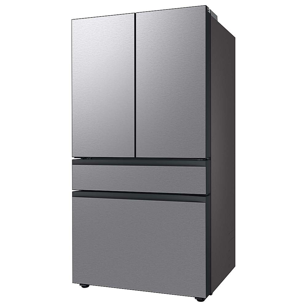Alt View 12. Samsung - BESPOKE 29 cu. ft. 4-Door French Door Smart Refrigerator with AutoFill Water Pitcher - Stainless Steel.