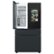 Alt View Zoom 14. Samsung - 23 cu. ft. Bespoke Counter Depth 4-Door French Door Refrigerator with Family Hub™ - Charcoal glass.