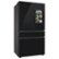 Alt View 11. Samsung - BESPOKE 23 cu. ft 4-Door French Door Counter Depth Smart Refrigerator with Family Hub - Custom Panel Ready.
