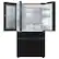 Alt View 13. Samsung - BESPOKE 23 cu. ft 4-Door French Door Counter Depth Smart Refrigerator with Family Hub - Custom Panel Ready.