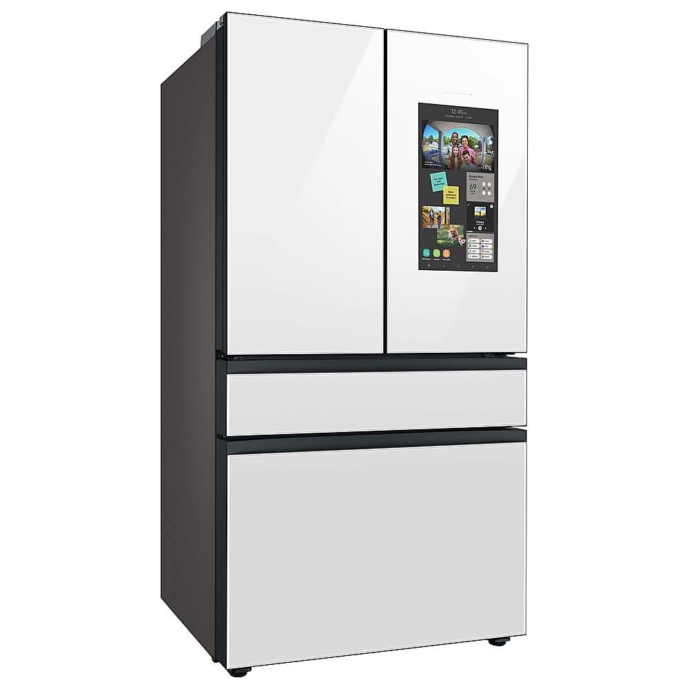 Alt View 12. Samsung - BESPOKE 29 cu. ft. 4-Door French Door Smart Refrigerator with Family Hub - Custom Panel Ready.