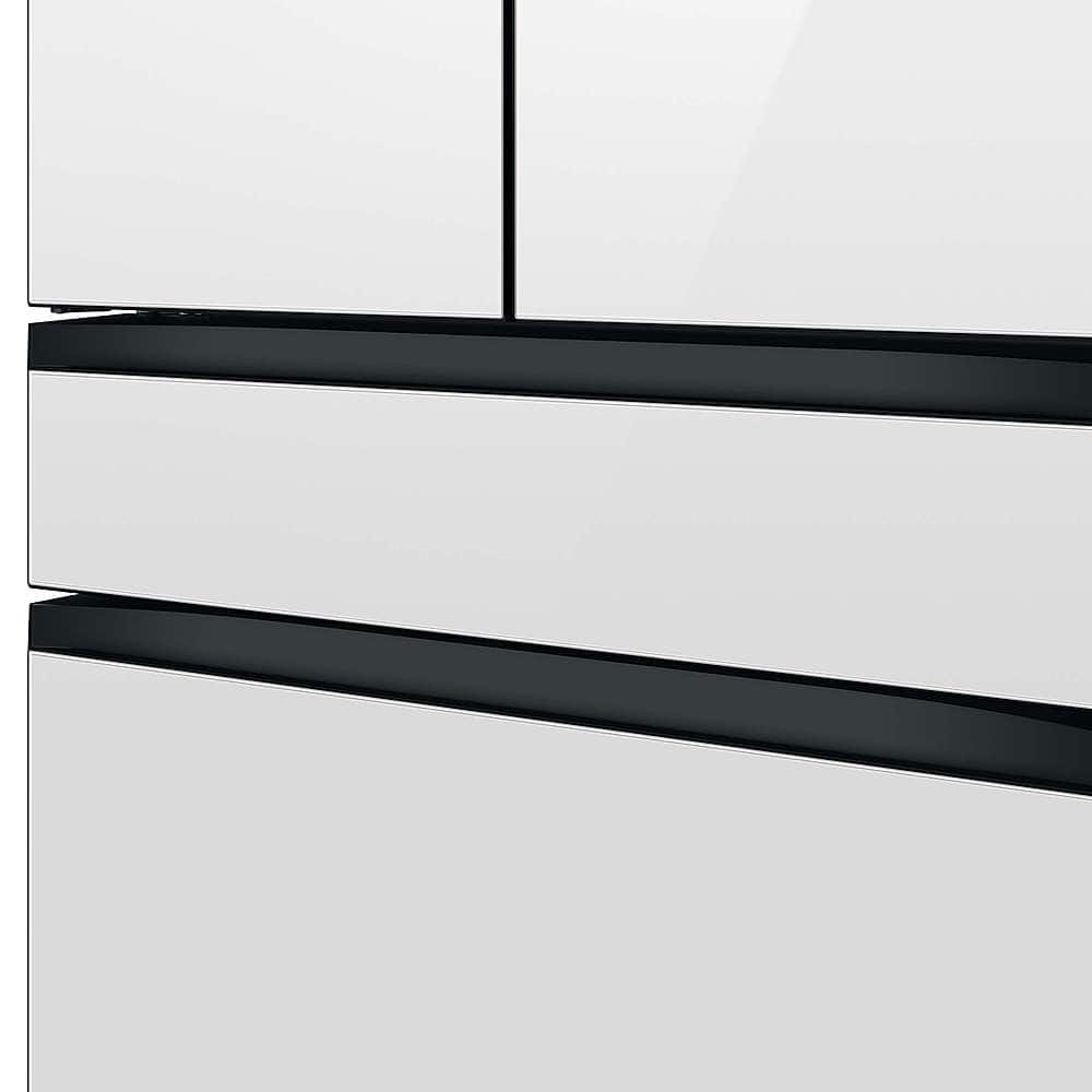 Alt View 17. Samsung - BESPOKE 29 cu. ft. 4-Door French Door Smart Refrigerator with Family Hub - Custom Panel Ready.