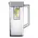 Alt View 21. Samsung - BESPOKE 24 cu. ft. 3-Door French Door Counter Depth Smart Refrigerator with Beverage Center - White Glass.
