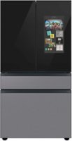 Samsung - Bespoke 29 cu. ft. 4-Door French Door Refrigerator with Family Hub - Charcoal - Front_Zoom