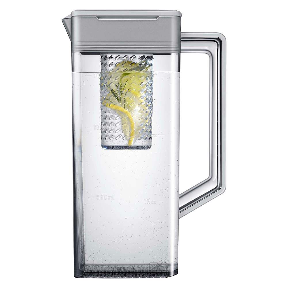 Alt View 21. Samsung - BESPOKE 29 cu. ft. 4-Door French Door Smart Refrigerator with Family Hub - Custom Panel Ready.