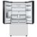 Alt View 19. Samsung - BESPOKE 24 cu. ft. 3-Door French Door Counter Depth Smart Refrigerator with AutoFill Water Pitcher - Custom Panel Ready.