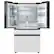Alt View 20. Samsung - BESPOKE 23 cu. ft. 4-Door French Door Counter Depth Smart Refrigerator with Beverage Center - Morning Blue Glass.