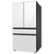 Alt View 16. Samsung - BESPOKE 29 cu. ft. 4-Door French Door Smart Refrigerator with Beverage Center - White Glass.