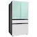 Alt View 11. Samsung - BESPOKE 29 cu. ft 4-Door French Door Smart Refrigerator with Beverage Center - Morning Blue Glass.