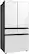 Alt View 11. Samsung - BESPOKE 23 cu. ft. 4-Door French Door Counter Depth Smart Refrigerator with Beverage Center - Custom Panel Ready.