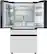 Alt View 20. Samsung - BESPOKE 23 cu. ft. 4-Door French Door Counter Depth Smart Refrigerator with Beverage Center - Custom Panel Ready.