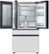 Alt View 13. Samsung - BESPOKE 23 cu. ft. 4-Door French Door Counter Depth Smart Refrigerator with Beverage Center - Custom Panel Ready.
