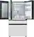 Alt View 13. Samsung - BESPOKE 23 cu. ft. 4-Door French Door Counter Depth Smart Refrigerator with Beverage Center - Custom Panel Ready.